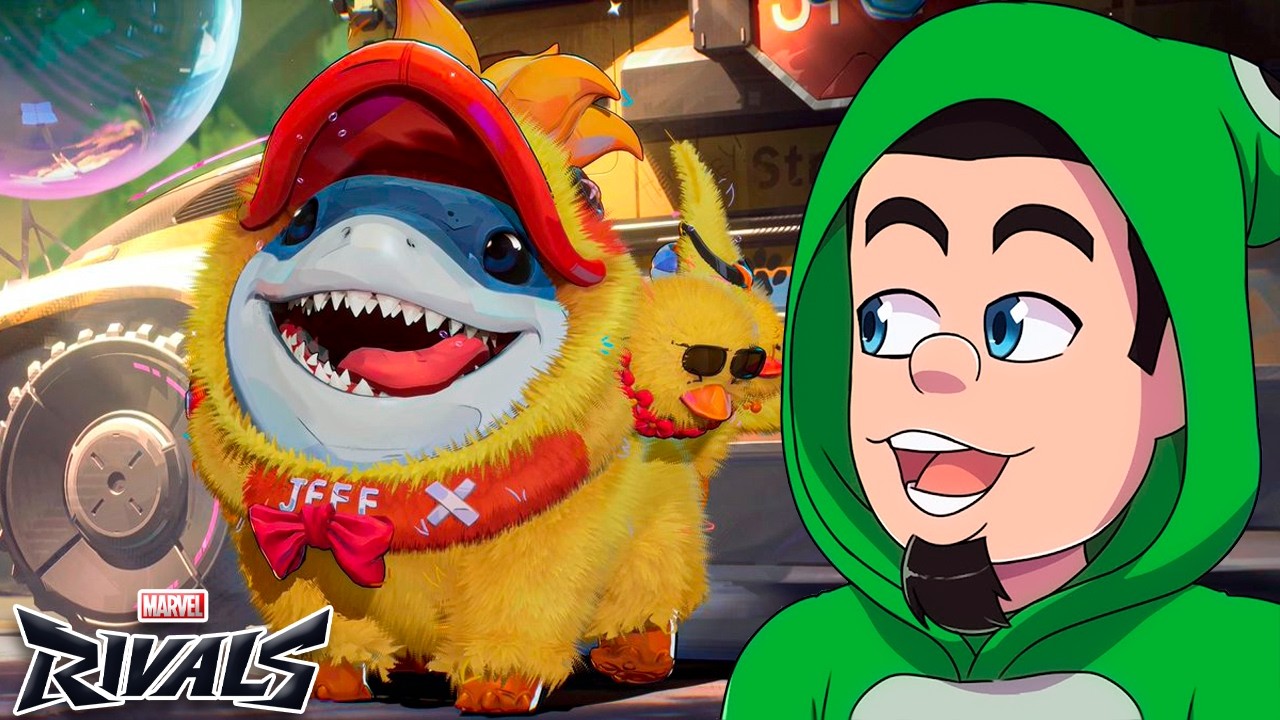 BRINCANDO DE JEFF DPS! (eles me xingaram muito) - GUINAS JOGA MARVEL RIVALS (#104)