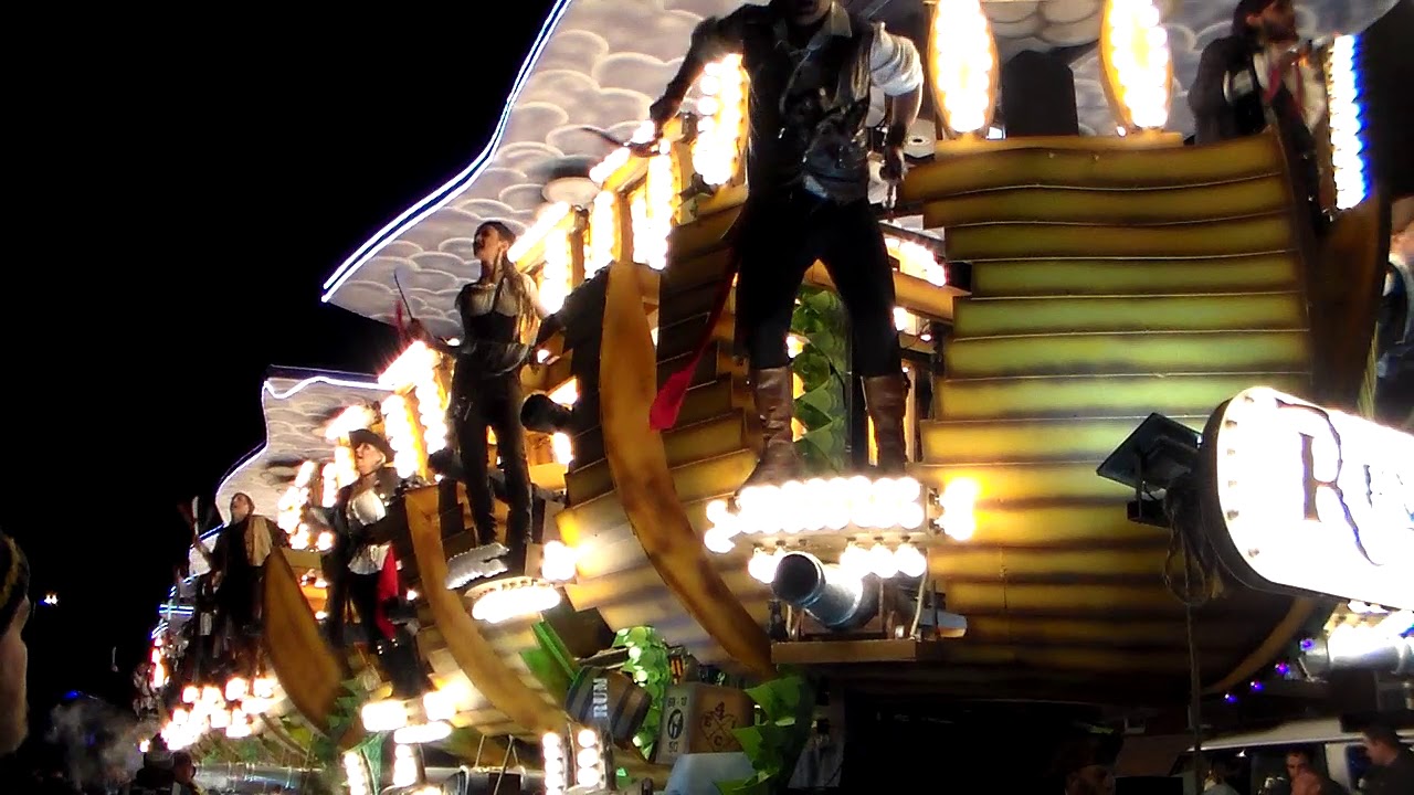 Bridgwater Carnival 2018 Globe CC Captain Morgans Revenge
