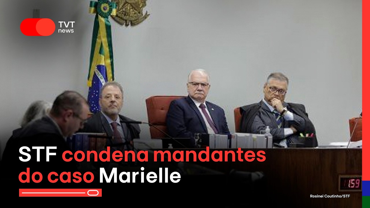 #aovivo STF condena mandantes do caso Marielle | Câmara aprova Lei Antifacção