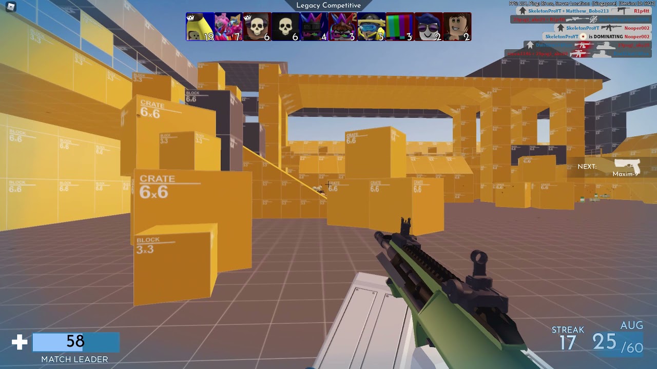 1:06 Matrix Legacy Competitive Speedrun