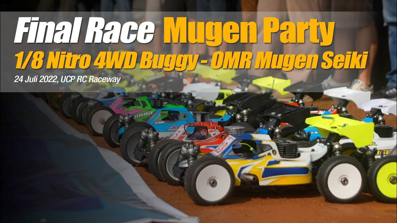 Final Mugen Party 1/8 Nitro 4 wd Buggy - OMR Mugen Seiki