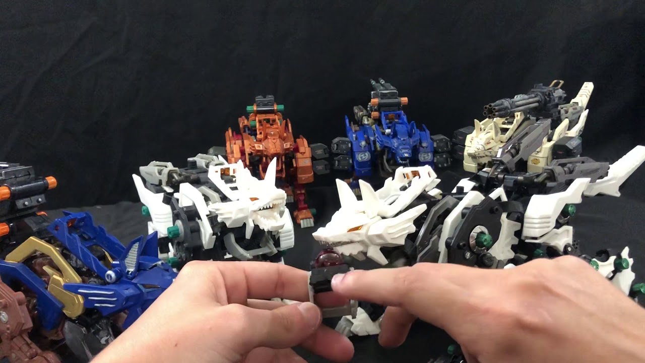 ZOIDS HMM KONIG WOLF CUSTOMS
