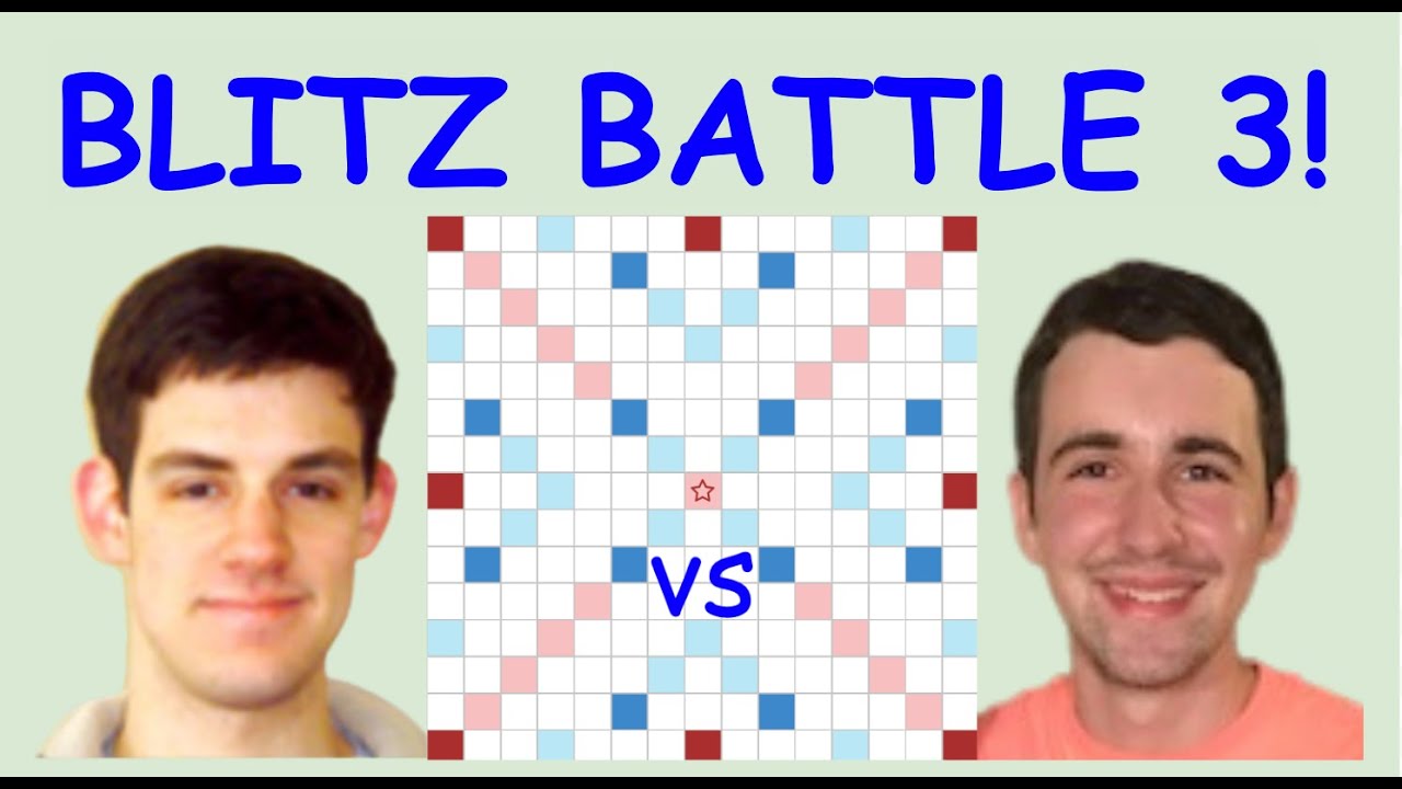 Blitz Scrabble 3 vs. Joey Mallick!