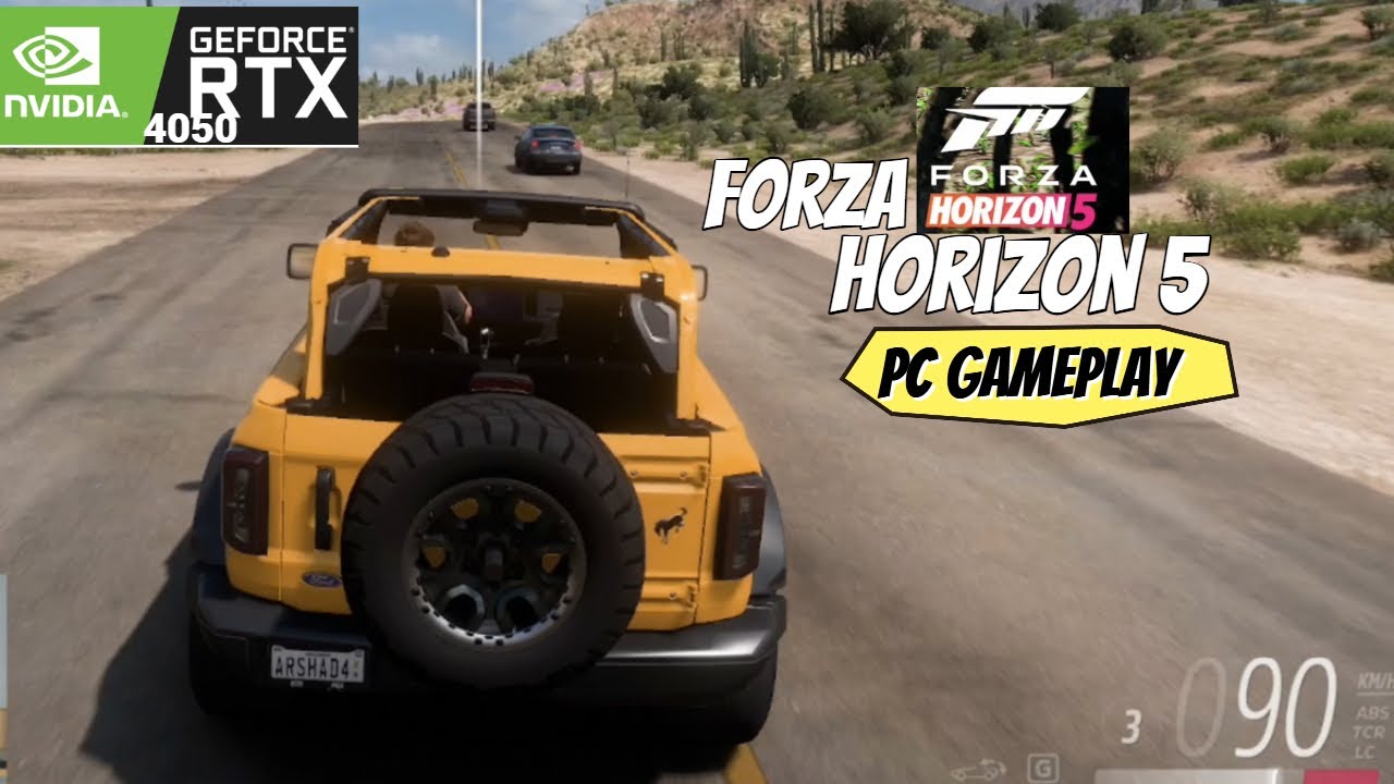 Forza Horizon 5 Gameplay RTX4050