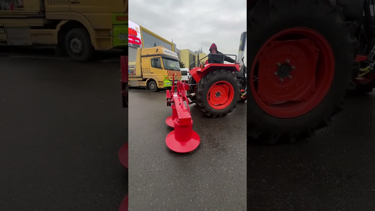 Сенокосилка Wirax Z-069 и Японский трактор Kubota L 4508 тел : 8-495-128-96-38