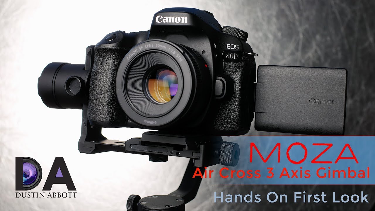 Moza Air Cross 3 Axis Motorized Gimbal | First Look | 4K
