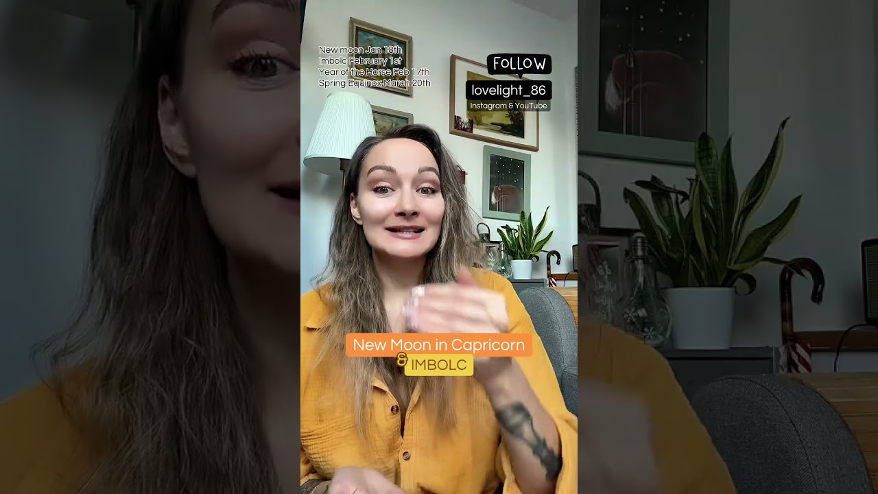 🌑 new moon in Capricorn & Imbolc ~ upcoming energy shifts