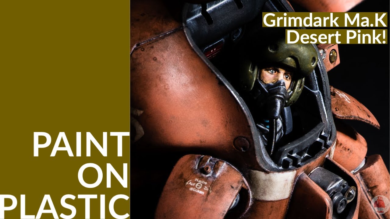 Grimdark Weathering – Maschinen Krieger Desert Pink Nixe by Lincoln Wright