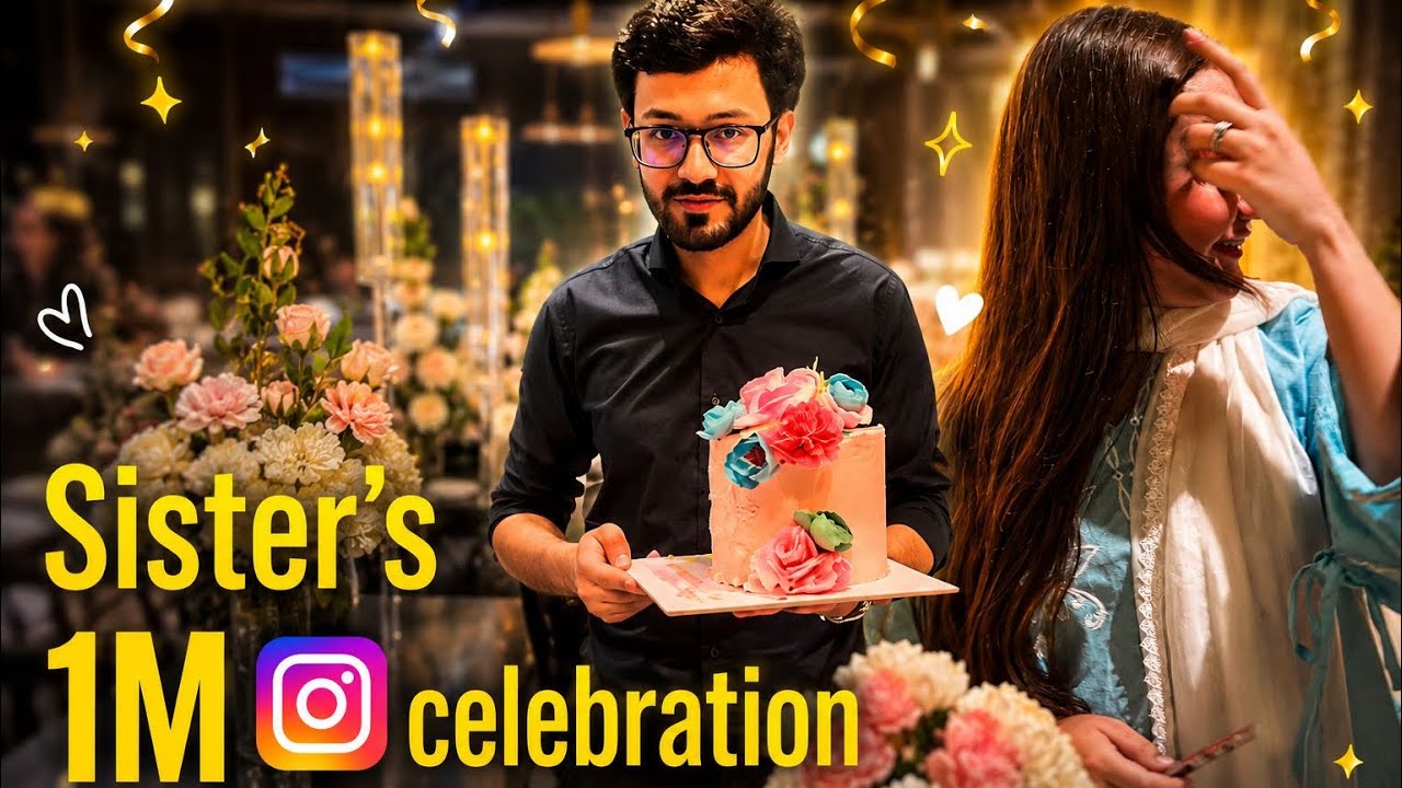 🎉 Emaan&rsquo;s 1 Million Celebration | Special Guests & New Faces in the Vlog!