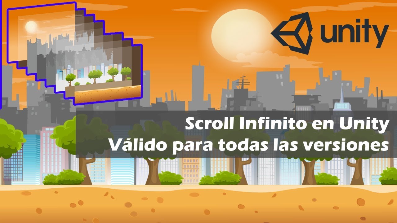 Scroll Infinito para videojuegos