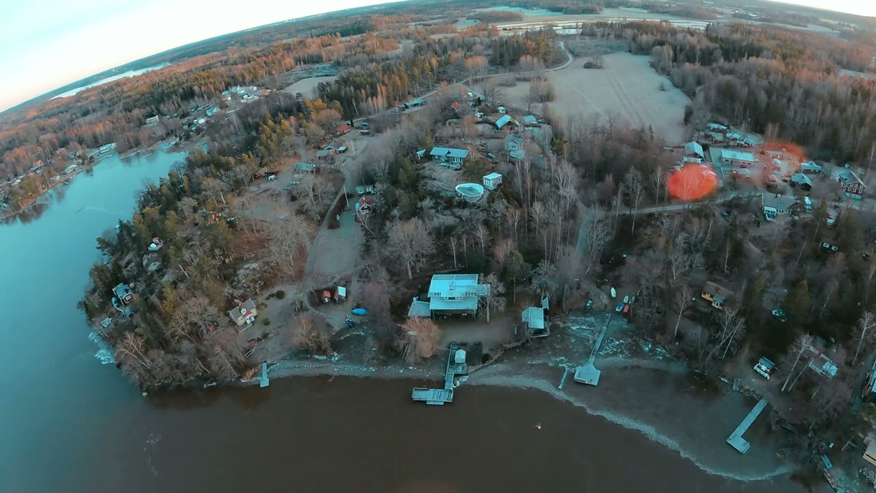 Paramotor över Kvicksund