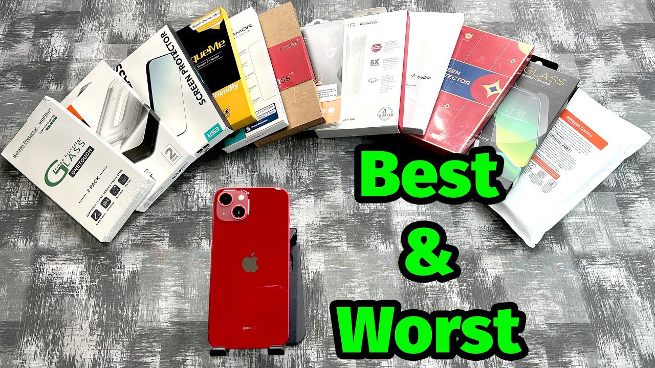 Best And Worst Screen Protectors for Apple iPhone 13 / 13 Pro