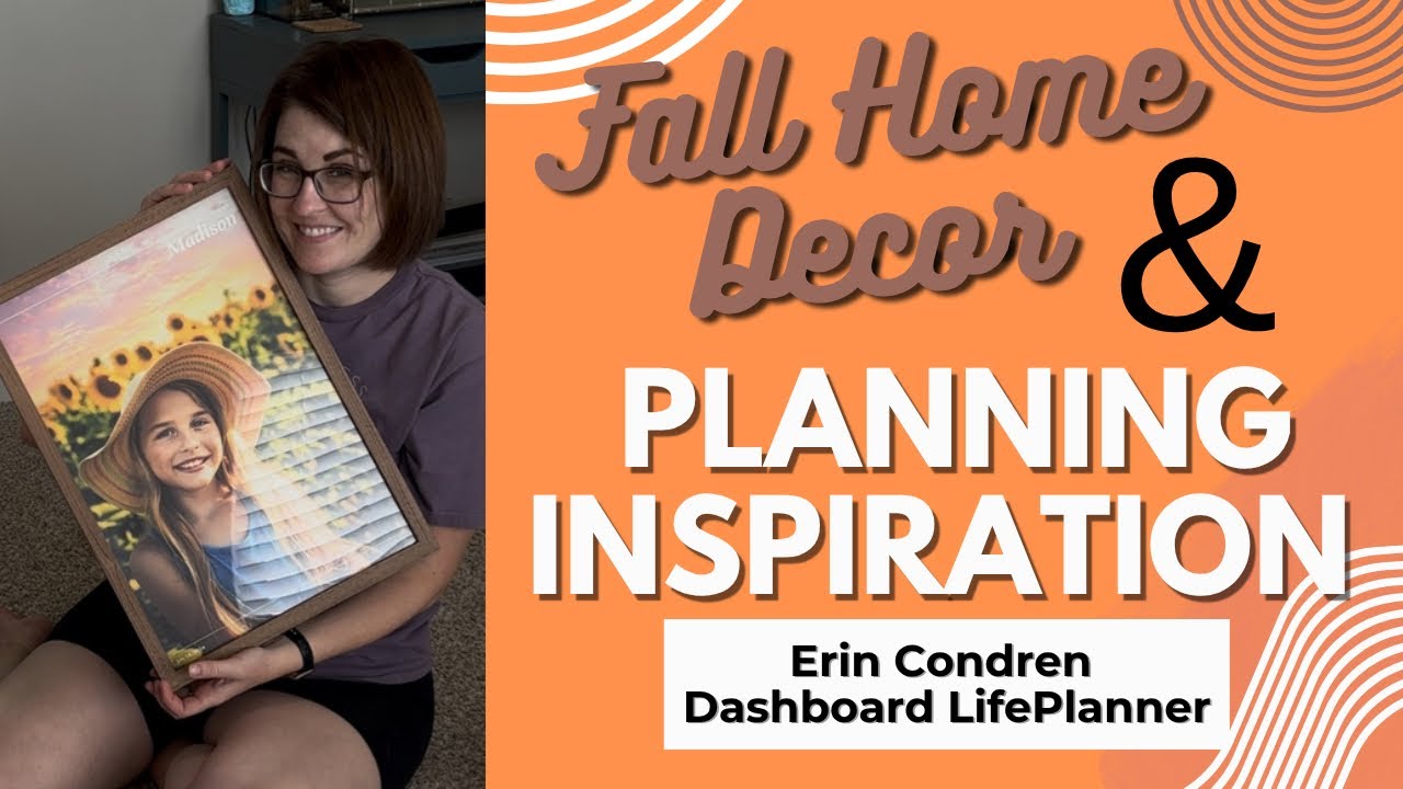 Fall Home Decor & Planning Inspiration 🍁 | Erin Condren LifePlanner + Cozy Gift Ideas