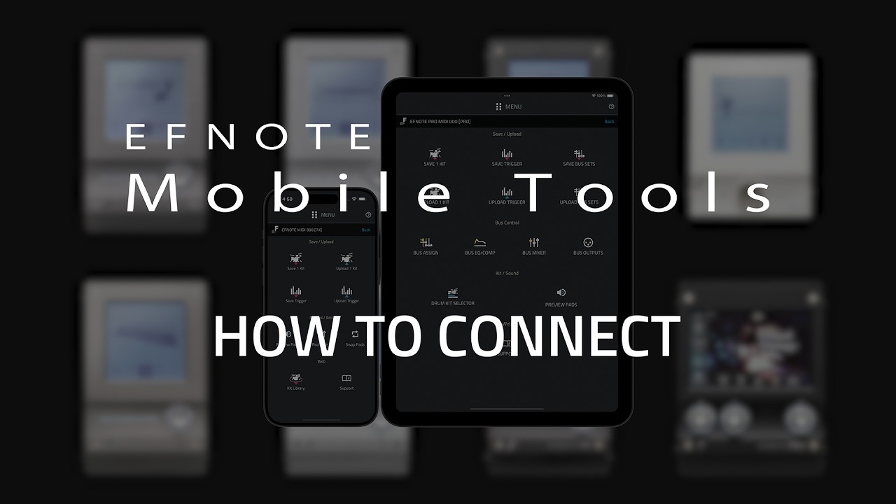 EFNOTE Tools App | How to Connect