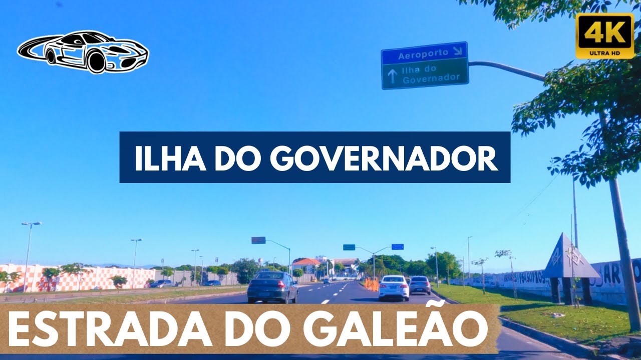 ESTRADA DO GALEÃO: Dirigindo na Ilha do Governador | UFRJ e Av. Brigadeiro Trompowski