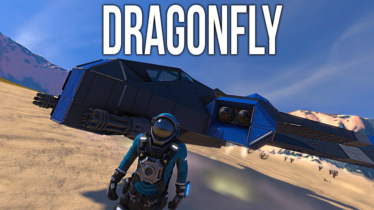 Space Engineers - Dragonfly (Atmospheric Fighter)