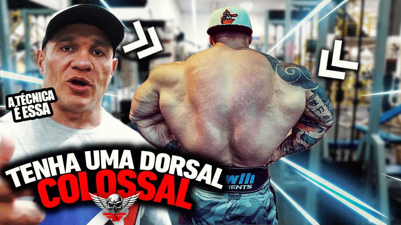 DORSAL MONSTRUOSA - DICAS VALIOSAS PARA TER UM DORSAL INSANA - FABIO GIGA PASSOU O TRUQUE