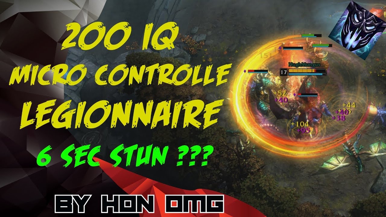 HoN Legionnaire New Meta | 200 IQ Pro Micro Control [900 XPM] by HughMungus