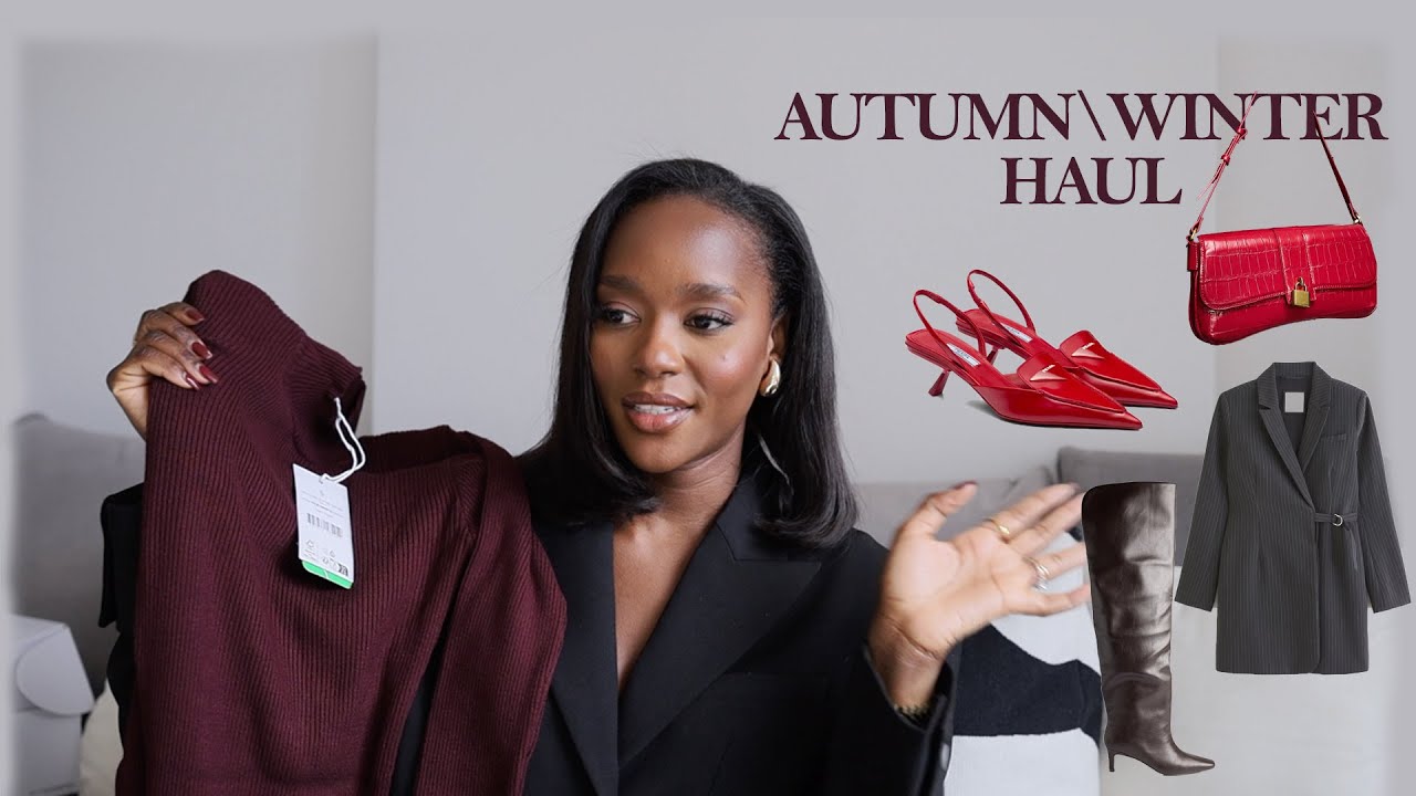 AUTUMN WINTER TRY ON HAUL| NA-KD, ABERCROMBIE, AMAZON FASHION