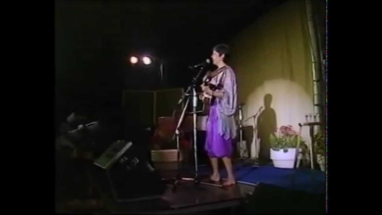 Joan Baez at the Cambridge Folk Festival 1982