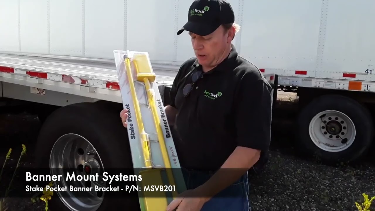 Banner Mounting Systems for Flatbed Trailers