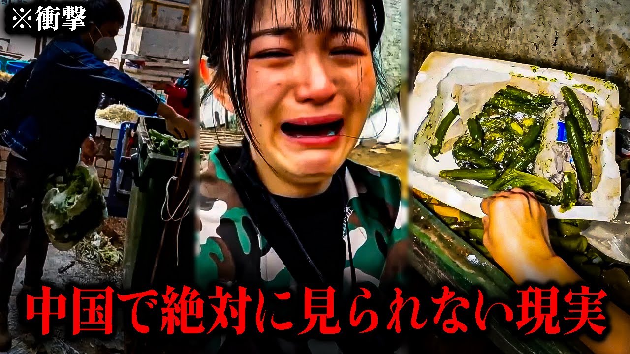 【衝撃】メディアでは絶対に見られない映像..🔥 崩壊する社会、ゴミを食べる若者たち