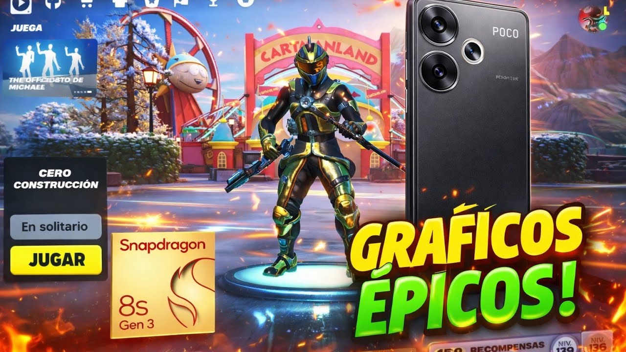 ASI RINDE FORNITE EN ANDROID CON GRÁFICOS ÉPICOS [ 2026 ]