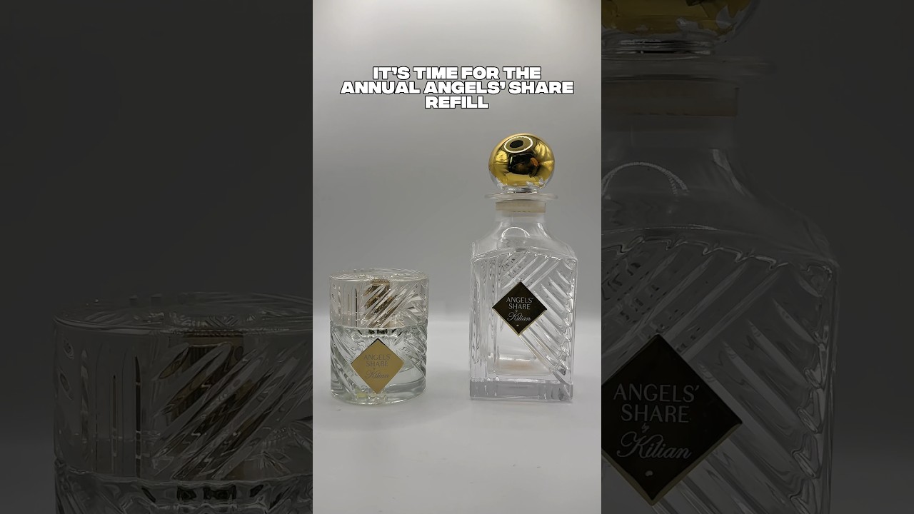 Time to refill Kilian&rsquo;s Angels&rsquo; Share ASMR#badshahscents #perfume #cologne #fragrance #asmr #kilian