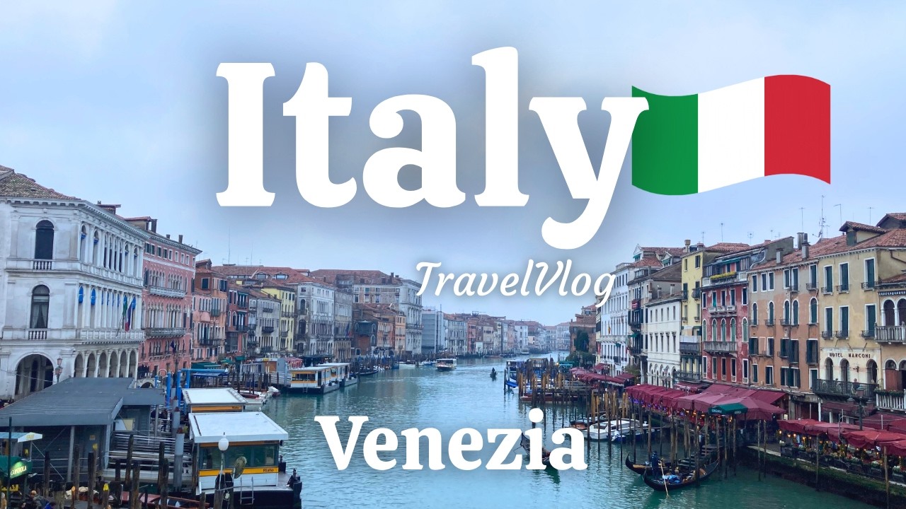 イタリア旅行🇮🇹ベネチアを満喫の3日間🍝美しい水の都を散策💐｜エミレーツ航空と列車で巡るイタリア旅✈️