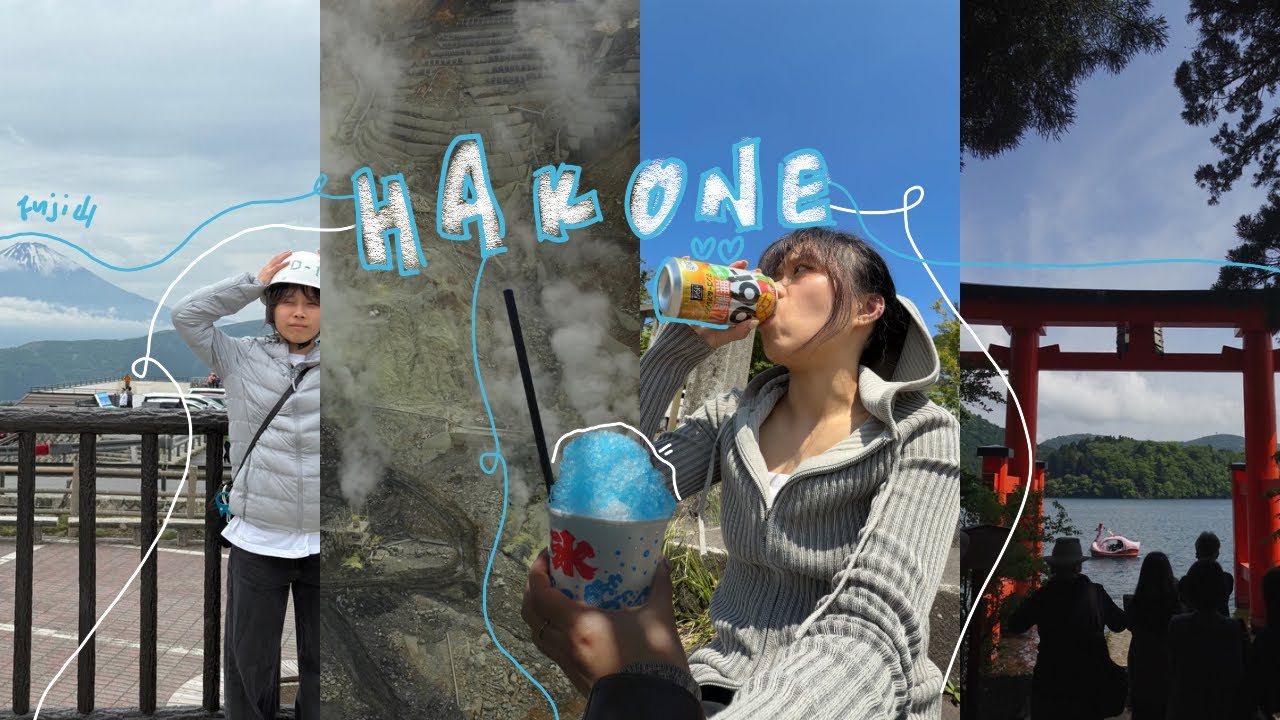 hakone vlog 🗻 🚠 cable cars, picnic, awesome views 🏞️