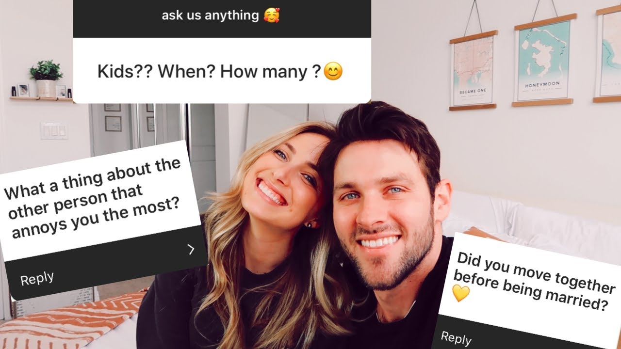 KIDS?? MOVING IN BEFORE MARRIAGE?? COMBINING FINANCES? | HONEST Q&A