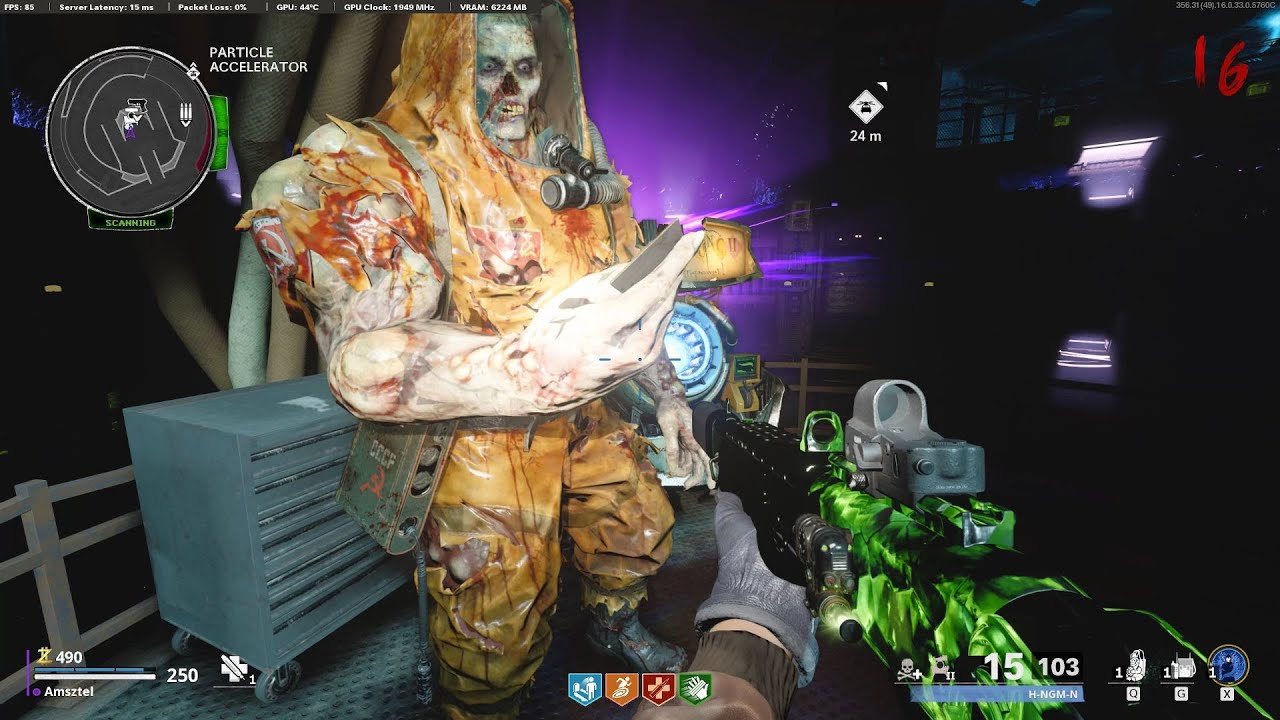 Cold War Zombies: Die Machine Easter Egg SOLO