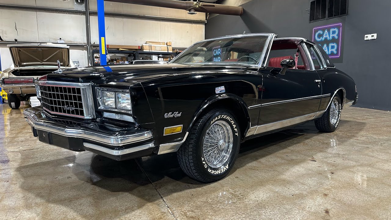 For Sale 1980 Chevy Monte Carlo TTop $15,995