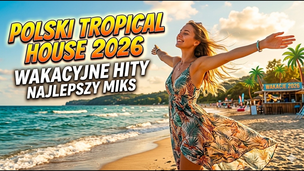 POLSKI TROPICAL HOUSE 2026 🌴 Najlepsze Wakacyjne Hity (Słoneczny Mix) [4K]