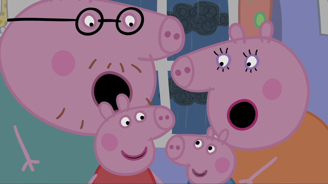 Pras&aacute;tko Peppa | Bouřka | Karikatury Pro Děti