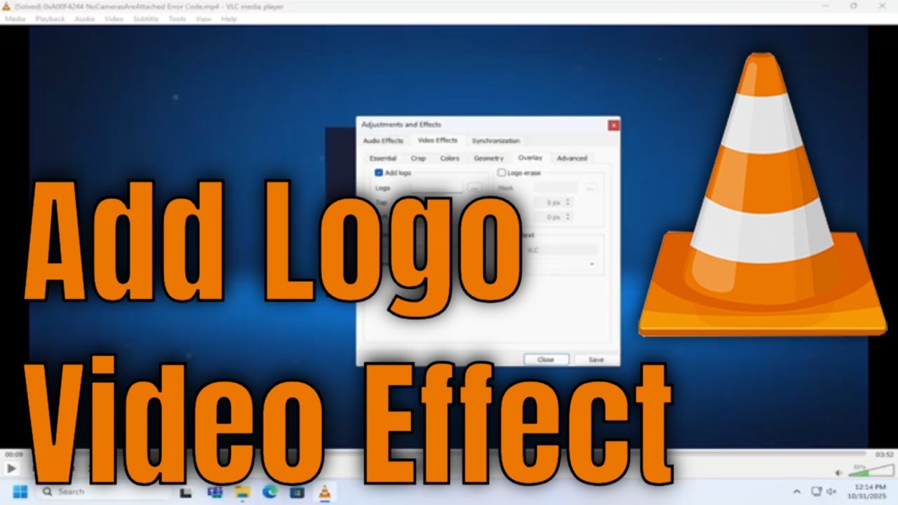 How To Add Logo Video Effect on VLC Media Player [Guide]