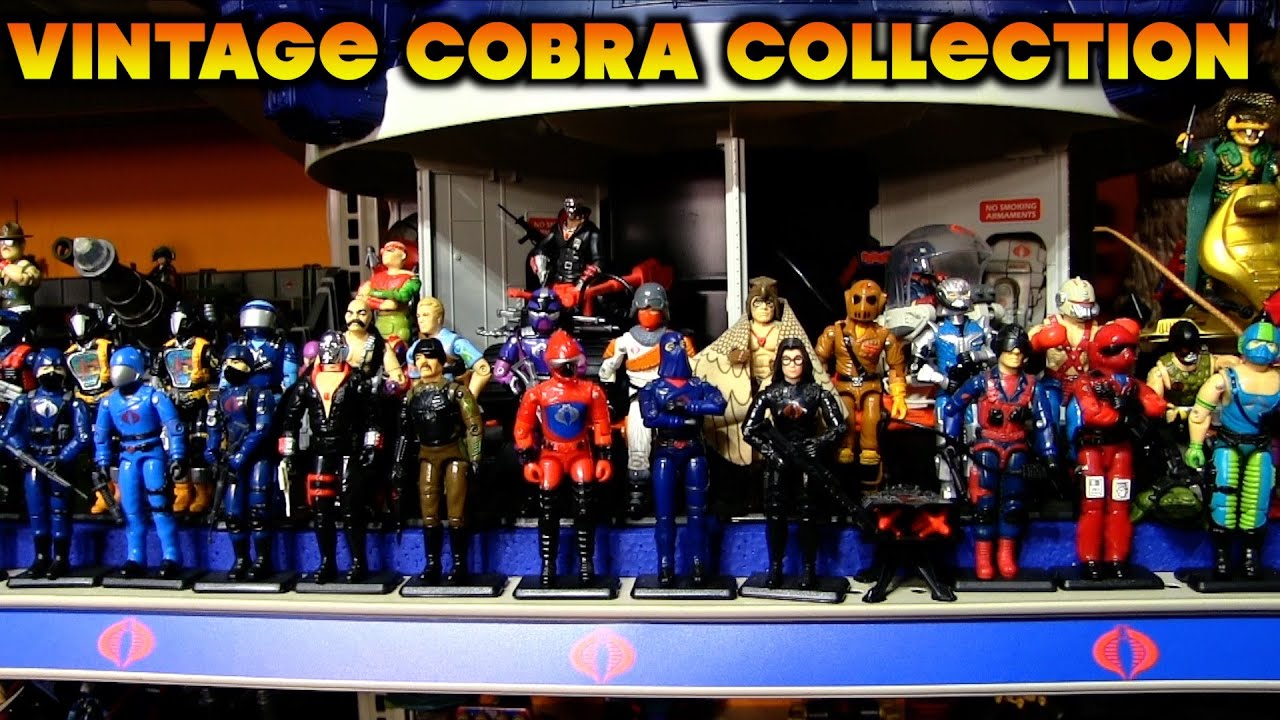 My Vintage Cobra, Dreadnok and Iron Grenadier Figure Collection (1982 to 1993)