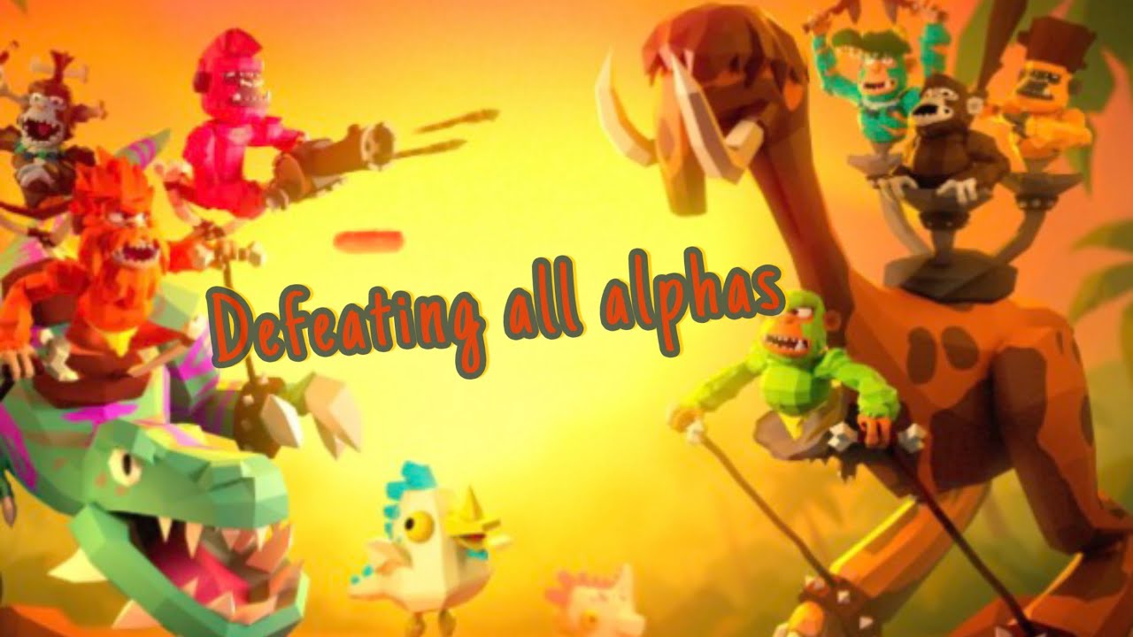 DEFEATING ALL ALPHAS IN UG VR (WE GOT AN EGG!!)