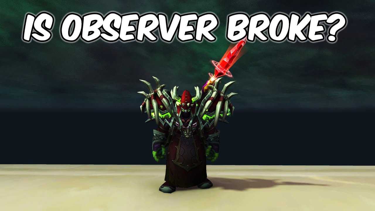 Observer SO STRONG - 10.1.5 Destruction Warlock PvP - Wow Dragonflight PvP