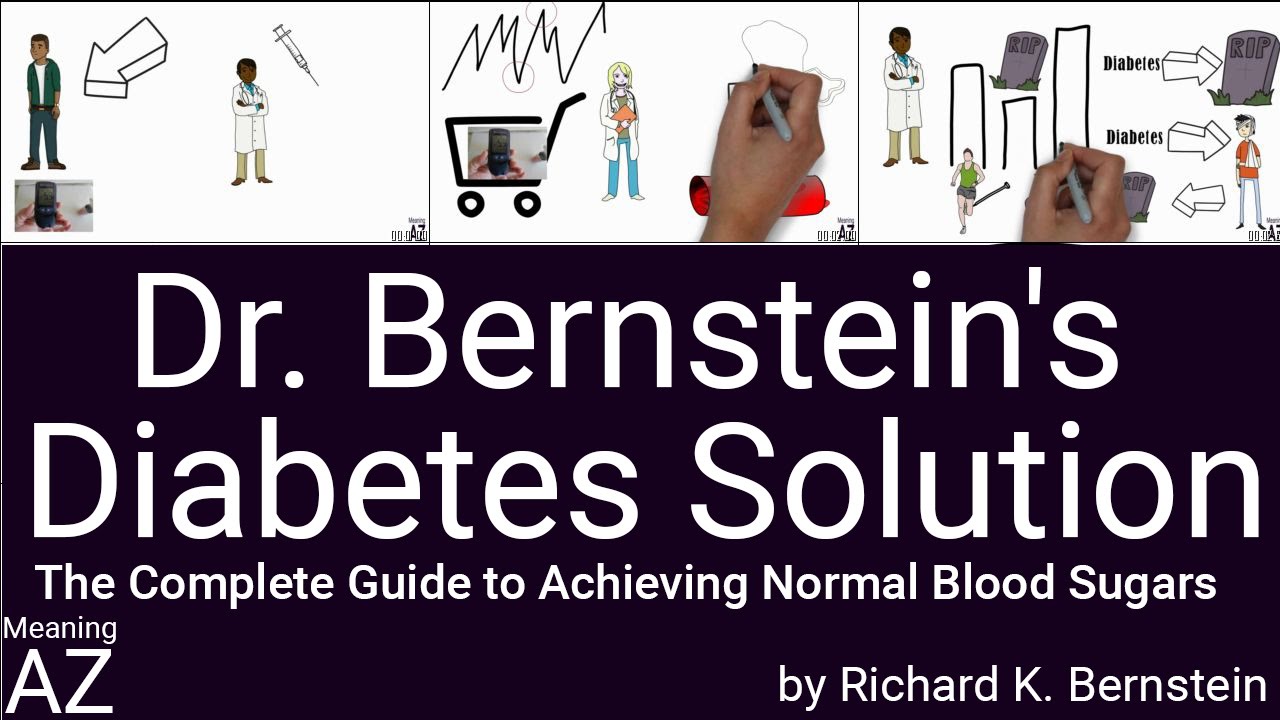 Dr. Bernstein's Diabetes Solution by Richard K. Bernstein ; Animated Book Summary