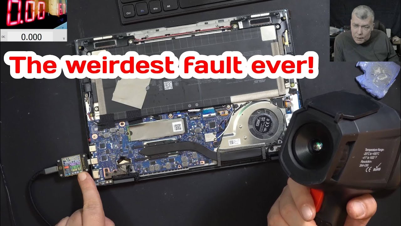 Why me ???? Asus ZenBook, a proper hard 'unrepair'