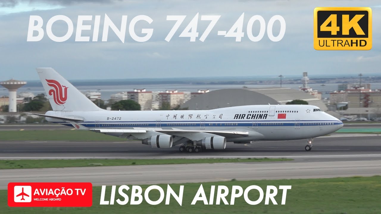 Boeing 747-4J6 • Air China • B-2472 • Lisbon Airport