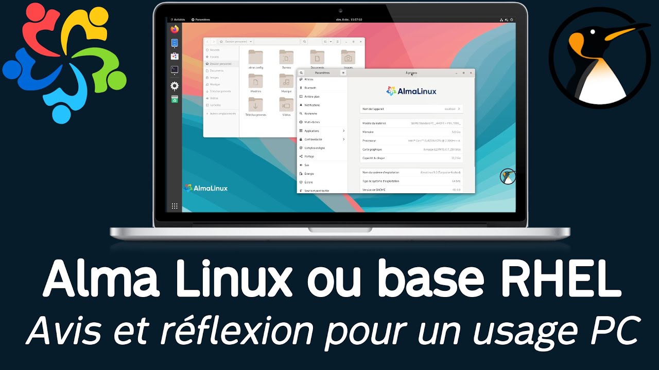 Alma Linux (ou clone de RHEL) : Avis et réflexion sur l'usage pour PC !