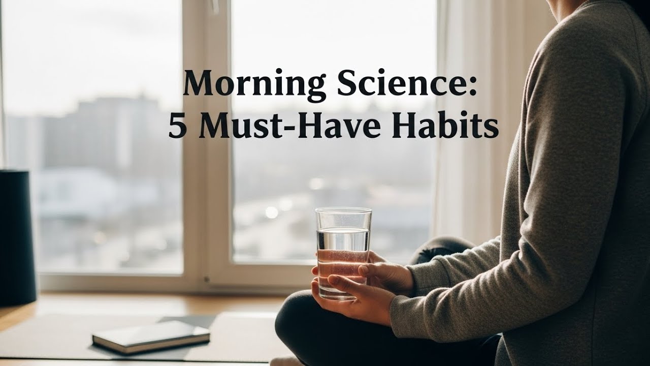 The Science of Morning Wellness: Essential Rituals for Health and Productivity