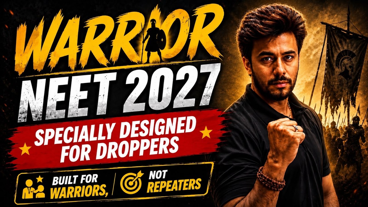 From Dropper To Doctor: Launching WARRIOR Batch For NEET 2027! 🩺 | Kshitiz Sir