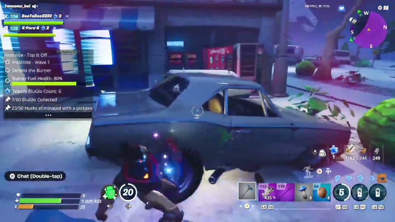 Frostnite - Top it off | power level 128 - 4players | trio | Fortnite save the world
