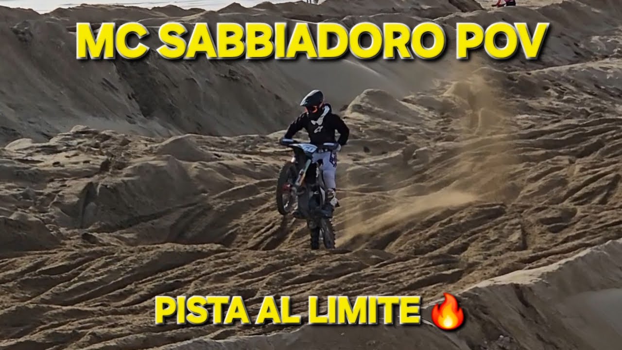 MC LIGNANO SABBIADORO POV | ultimo turno 🔥 | 🗓 11/25 | husqvarna FC250 4t ⚪️ | insta360 go3s