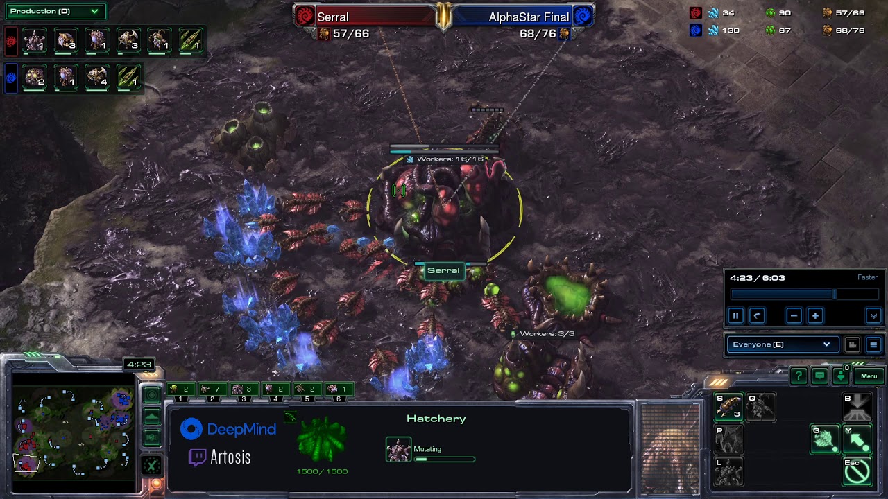 AlphaStar против Serral — Игра 5