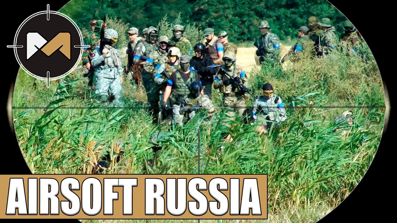 AIRSOFT RUSSIA. Sniper and Assault. Летсплей по страйкболу