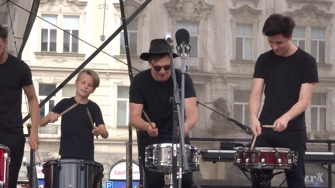 Bicí soubor DRUM LINE - ZUŠ Šimáčkova, č.1 / Hudební maraton pražských ZUŠ